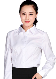現貨批發(fā)襯衫白色長袖TMCS-001C